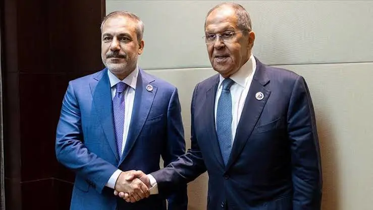 Fidan, Rus mevkidaşı Lavrov ile bir araya geldi