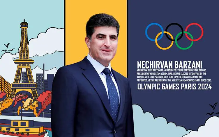 Neçirvan Barzani Olimpiyat Oyunlari'nin açilis törenine katilacak