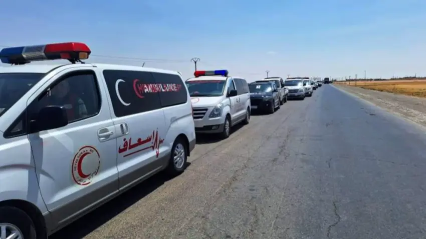 Cenazeyên 7 kesên li Cezayîrê ji tîna miribûn anîn Rojavayê Kurdistanê