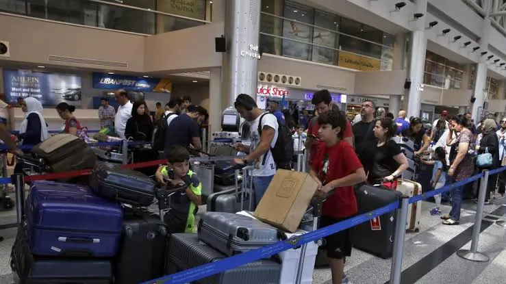 Israil tehdidine karsi Beyrut Havalimani'ndaki tüm uçuslar askiya alindi