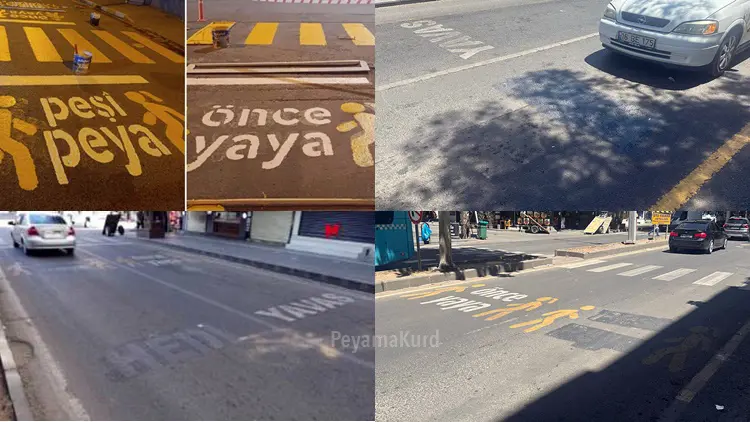 Saredariya Diyarbekirê: Walî xwest nivîsên Kurdî yên hisyariyê jê bibin!