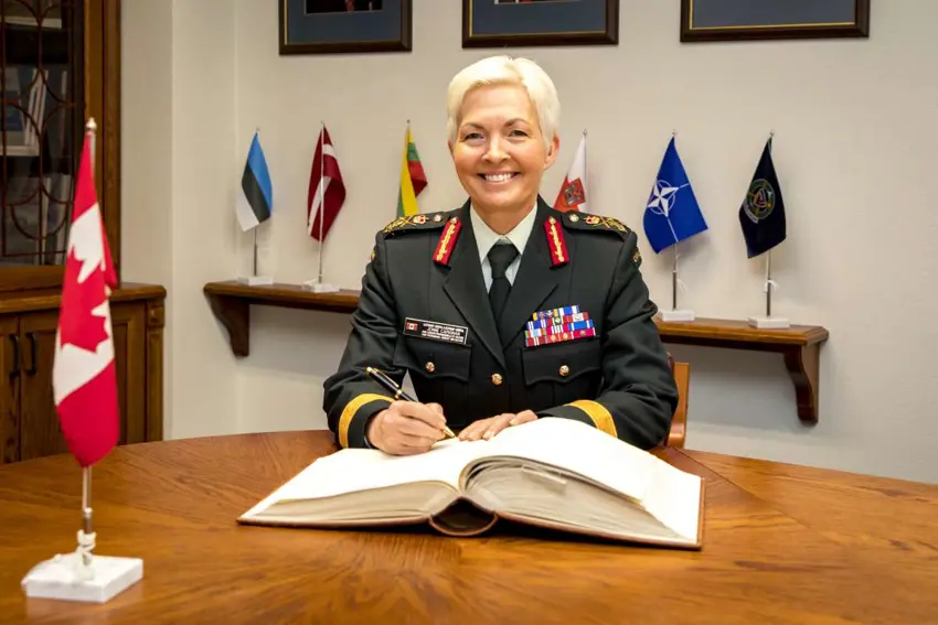 Cara yekem jinek bû Sererkana Artêsa Kanadayê: Fermandara hêzên li Sûriyê û Iraqê bû