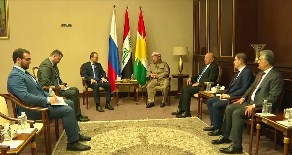 سەرۆک بارزانی لە بەغدا پێشوازی لە باڵیۆزی ڕووسیا لە عێراق کرد