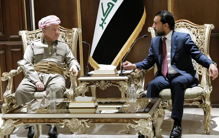 Serok Barzanî pirsa seroktiya Parlamentoya Iraqê bi Helbûsî re gotûbêj kir