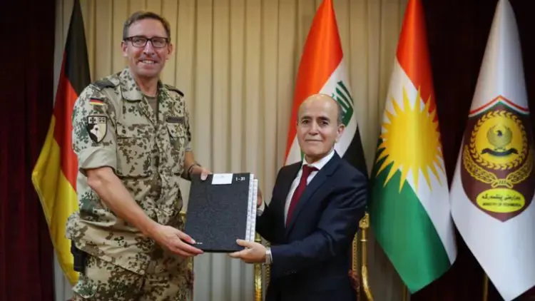 Wezareta Pêsmerge û Almanyayê peyman îmze kirin