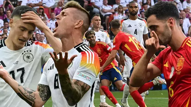 EURO 2024 | Ispanya'ya yenilen ev sahibi Almanya, turnuvaya veda etti
