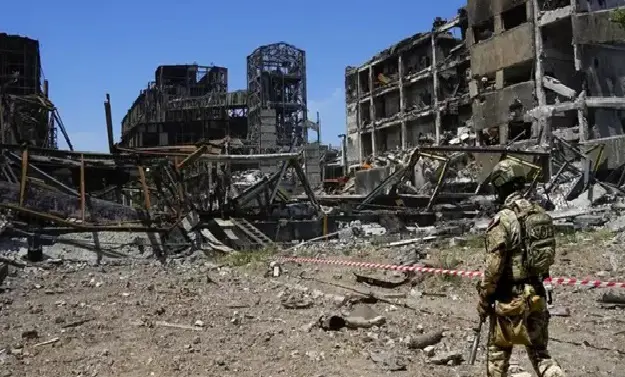 Ukrayna berpirsyariya êrîsa li ser kargeheke leskerî ya li Rûsyayê girt ser xwe