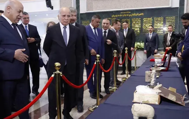 Iraqê hin berhemên dîrokî yên revandî ji DYAyê vegerandin