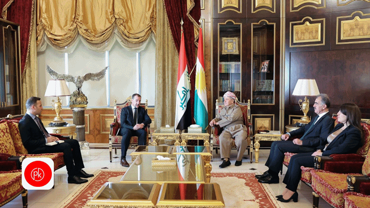 Serok Barzanî bi Konsulê Fransayê re gesedanên dawî gotûbêj kir