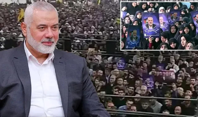 Yekemîn merasîma cenazeyê Heniyye li Tehranê hat lidarxistin