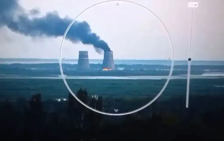 Rusya: Ukrayna saldirisinda Zaporijya Nükleer Santrali’nde yangin çikti!