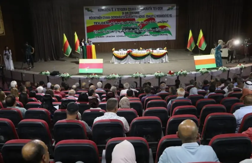 TEV-DEMê kongreya xwe ya 5emîn pêk anî: Hevserokên nû hatin hilbijartin