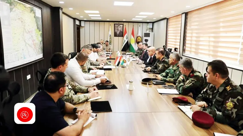 Wezareta Pêsmerge û Fermandarê Hevpeymanan alîkariyên bo hêzên Pêsmerge gotûbêj kir