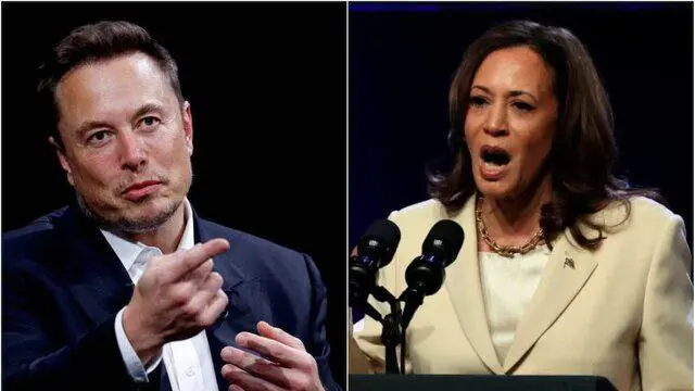 ئیلۆن ماسک : ئامادەم چاوپێکەوتن لەگەڵ هاریس بکەم