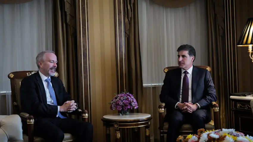 Nêçîrvan Barzanî pêswazî li Konsulê nû yê Amerîkayê kir