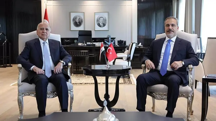 Fuad Husên û Hakan Fîdan li Enqereyê civiyan