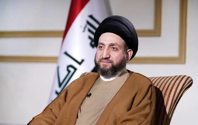 Ammar Hekim, KDP'nin kurulusunun 78. yil dönümü vesilesiyle Mesud Barzani'yi tebrik etti