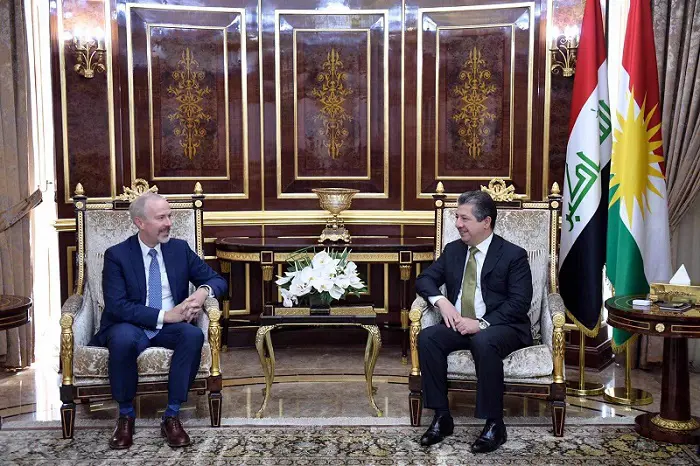 سەرۆکی حکوومەت پێشوازی لە کونسوولی گشتی نوێی ئەمریکا کرد