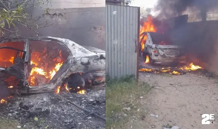 Îsraîlê li Serîa Rojava bi dronê li erebeyekî xist: 2 kes mirin