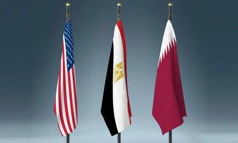 بەیاننامەی هاوبەشی قەتەر، میسر و ئەمریکا سەبارەت بە دانووستانەکانی ئاگربەست لە غەززە