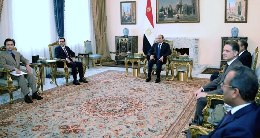 Misir ve Fransa arasinda resmi görüsme