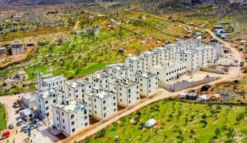 Li Efrînê bi pistevaniya Tirkiyê ‘Gundê Medîne’ tê avakirin