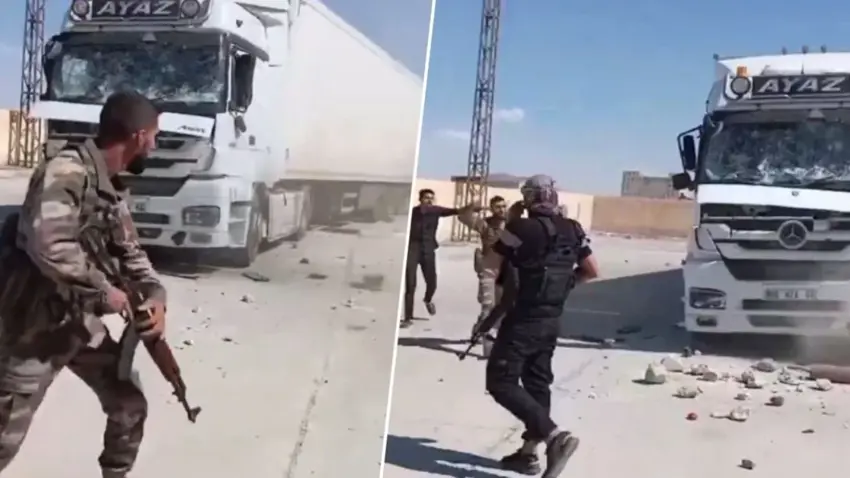 Sûriye | Li bajarokê Mare êrîsî kamyonên Tirkiyê kirin