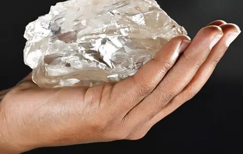 دۆزینەوەی دووەم گەورەترین ئەڵماس لە مێژوودا