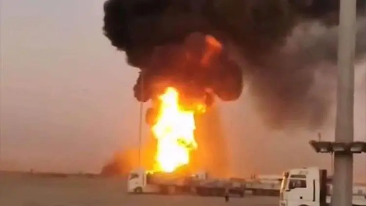 Perwezxan sinir kapisinda çok sayida yakit tankeri patladi!