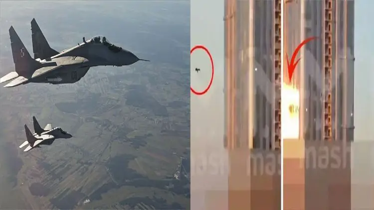 Rusya Kiev'e saldirdi! Ukrayna Rus topraklarinda çok katli binayi vurdu!