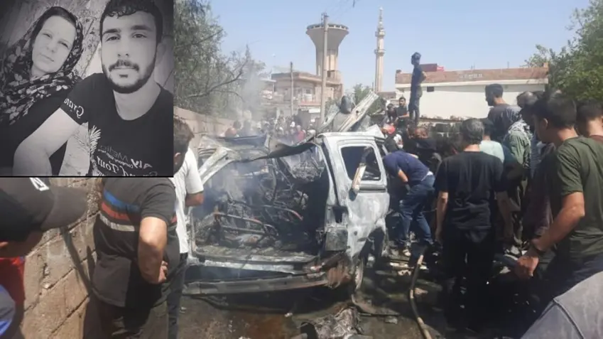 Di êrîsa bombeyî ya Qamislo de dayikek û kurê wê hatin kustin