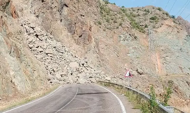 Baran bû sedema heza erdê û rêya navbera Oltu ya Erzeromê û Artvinê hat girtin