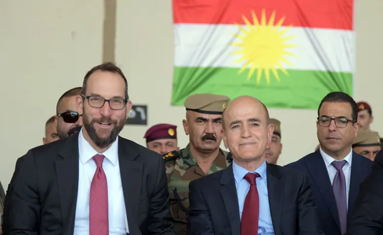 Mark Straw: Alîkariya Pêsmerge pabenbûna Amerîka ya bi wê hêzê ye