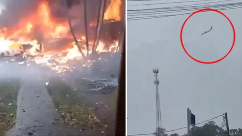 Balafira Brezîlyayê ya ku tê de 62 kes hebûn ket
