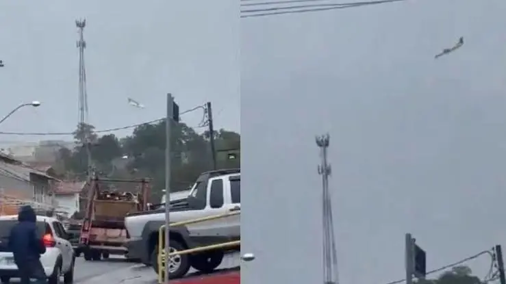 Brezilya'da 62 kisiyi tasiyan uçak düstü!