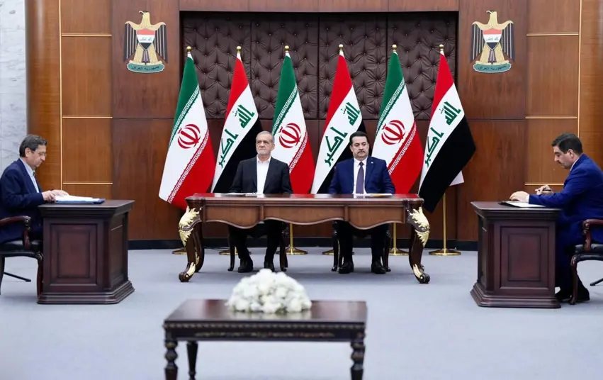 Iran ve Irak arasinda 14 anlasma imzalandi!