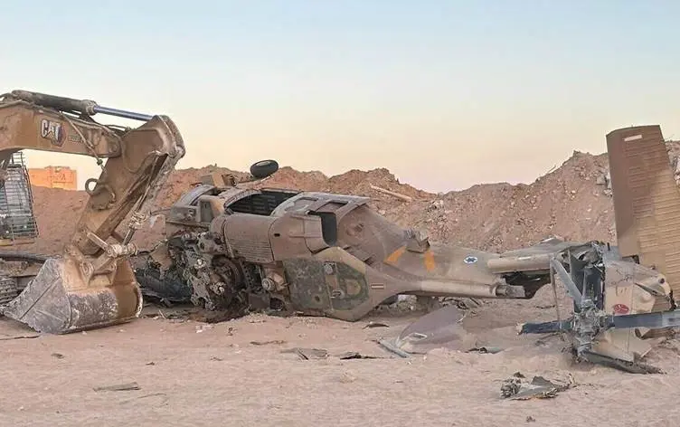 Li Xezzeyê helîkoptera Îsraîlê ket: 2 lesker mirin 7 birîndar bûn