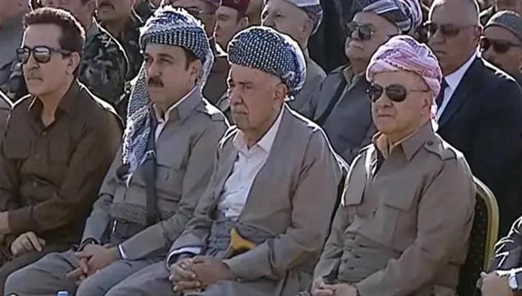 Serok Barzanî li Çiyayê Safîn besdarî merasîma 63yemîn Salvegera Soresa Îlonê dibe