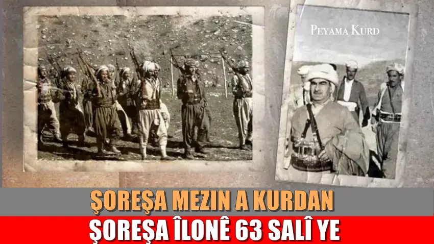 63 saliya salvegera destpêkirina şoreşa mezin a Îlonê