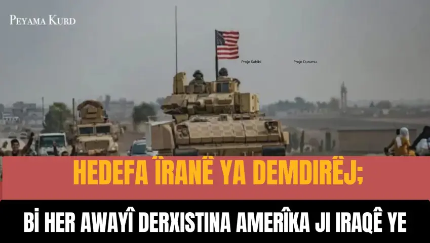 Gulf State: “Dibe ku Îran vekisîna Amerîka ya Iraqê ji xwe re bi kar bîne”