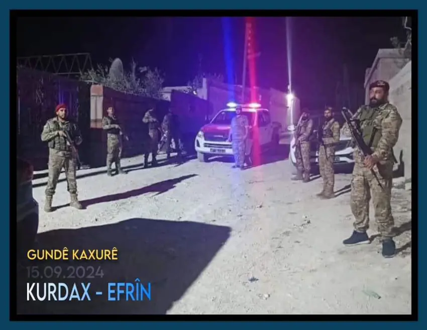 Koma Emsat li Efrînê êrîsî xwepêsanderan kir