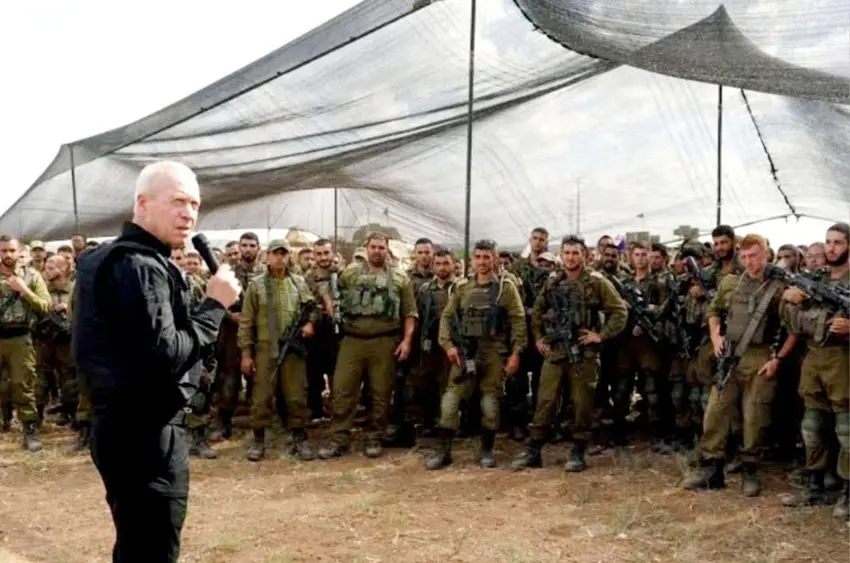 وەزیری بەرگری ئیسرائیل :  ململانێیەکان لە غەززەوە بەرەو لوبنان دەگوازرینەوە