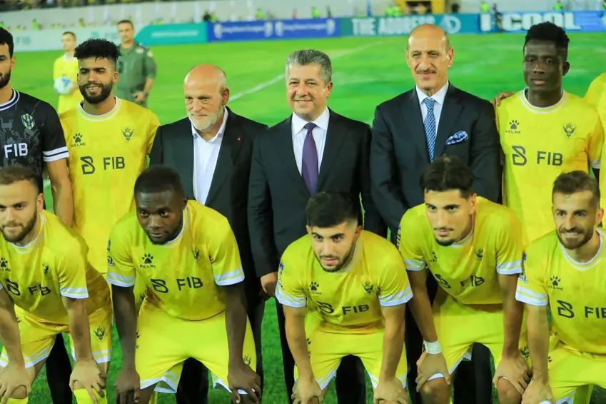 Basbakan'nin talimatiyla Duhok Stadyumu'nun çimleri degistirilecek