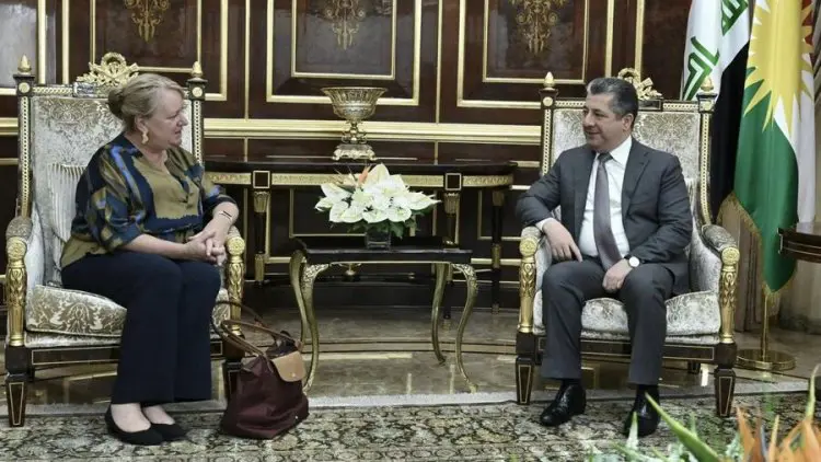 Mesrur Barzani Hollanda'ya tesekkür etti