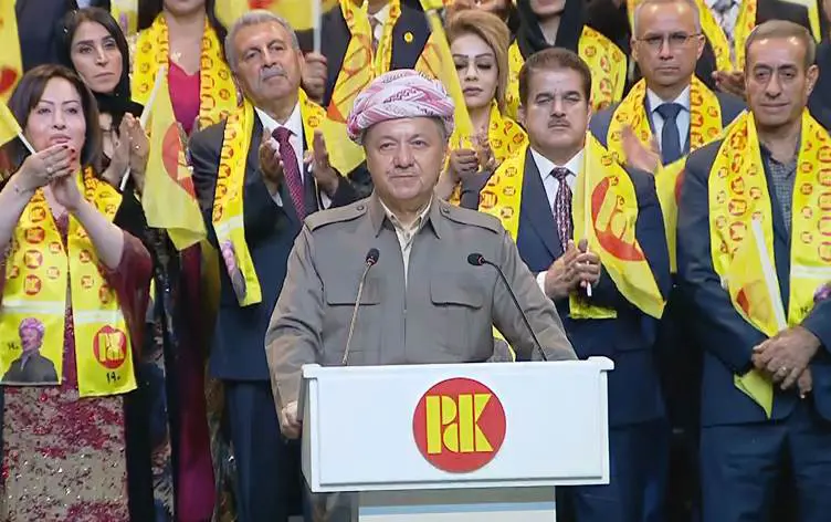 دەقی ووتاری سەرۆک بارزانی لە بانگەشەی پارتی بۆ ھەڵبژاردنی پەرلەمانی کوردستان