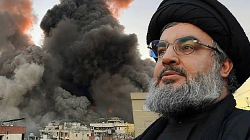 Israil: Nasrallah'in bulundugu yere 85 füze atildi