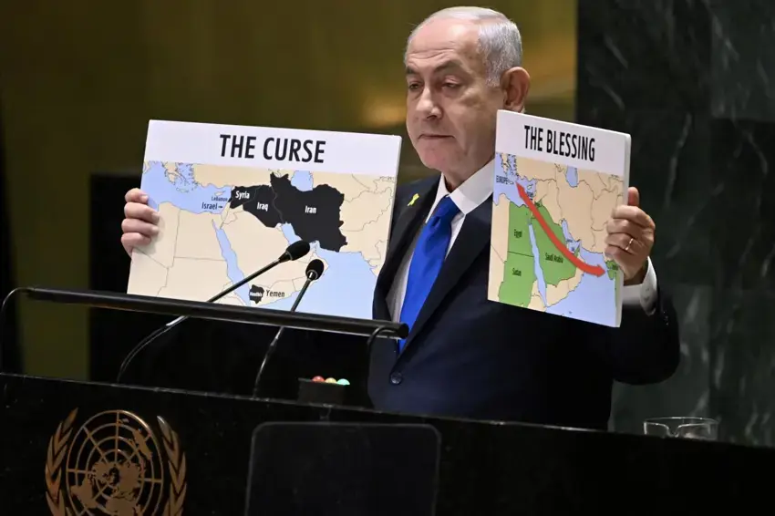 Nexseyên Netanyahu yên 'Xelaka Lanetê û Xeleka Bereketê'
