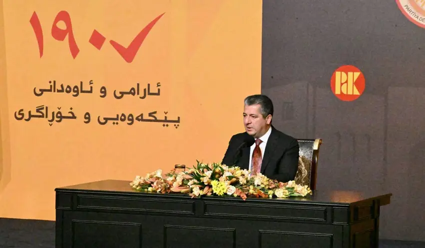 Mesrûr Barzanî: Her kesê baweriyê bi pîroziya axa Kurdistanê bîne dikare besdarî PDKê bibe