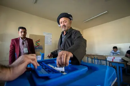 ووتەبێژی کۆمیسیۆنی ھەڵبژاردن : زۆرینەی کارتەکانی دەنگدان دراونەتەوە