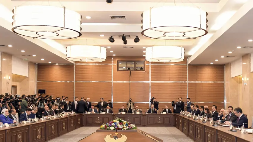 "Erbil ve Bagdat aralarindaki çözülmemis sorunlari çözme konusunda anlasti"